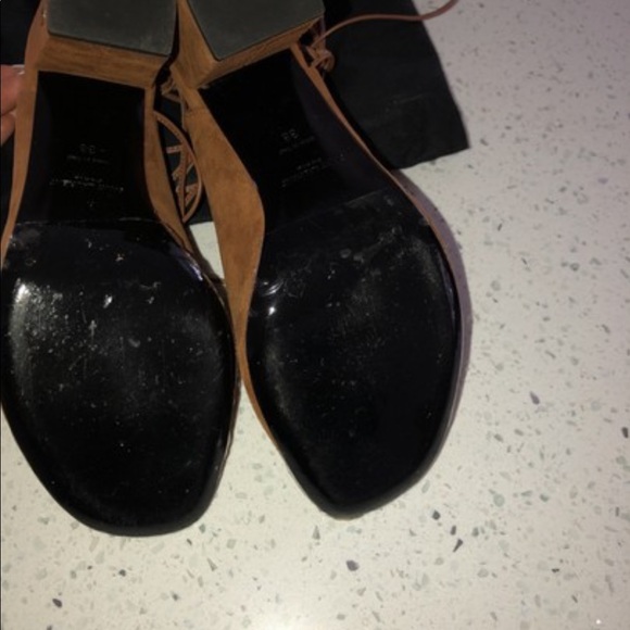 Saint Laurent Babies Suede Lace up 
EU8 US 7.5 Protected soles 
Worn twice - Picture 3 of 4